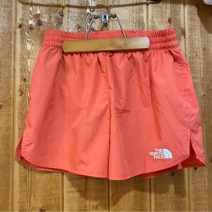 The North Face Limitless Running Shorts Womens Size M Retro Orange